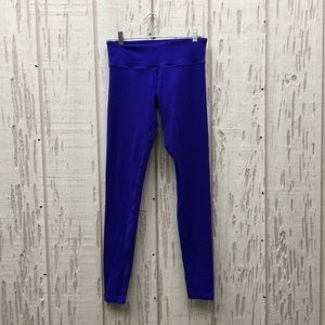 Lululemon blue purple full length leggings